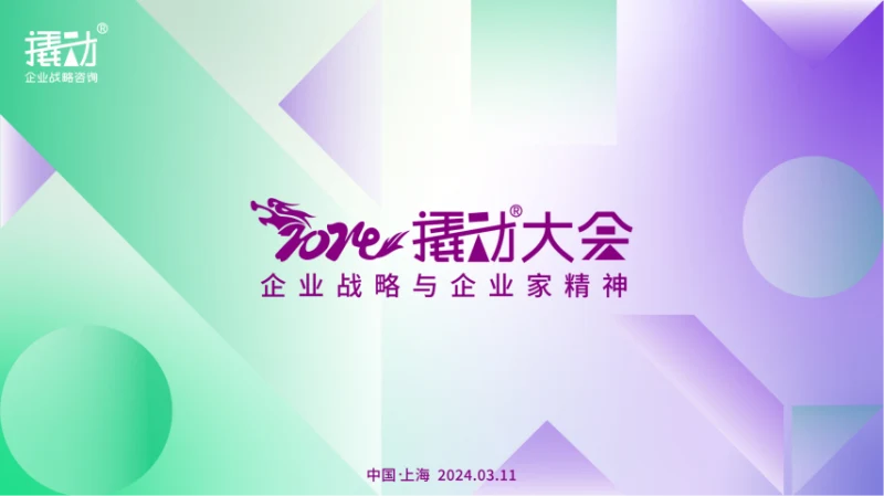 2024撬动®大会共商企业增长方程式,战略咨询迎来新发展 · 相关配图