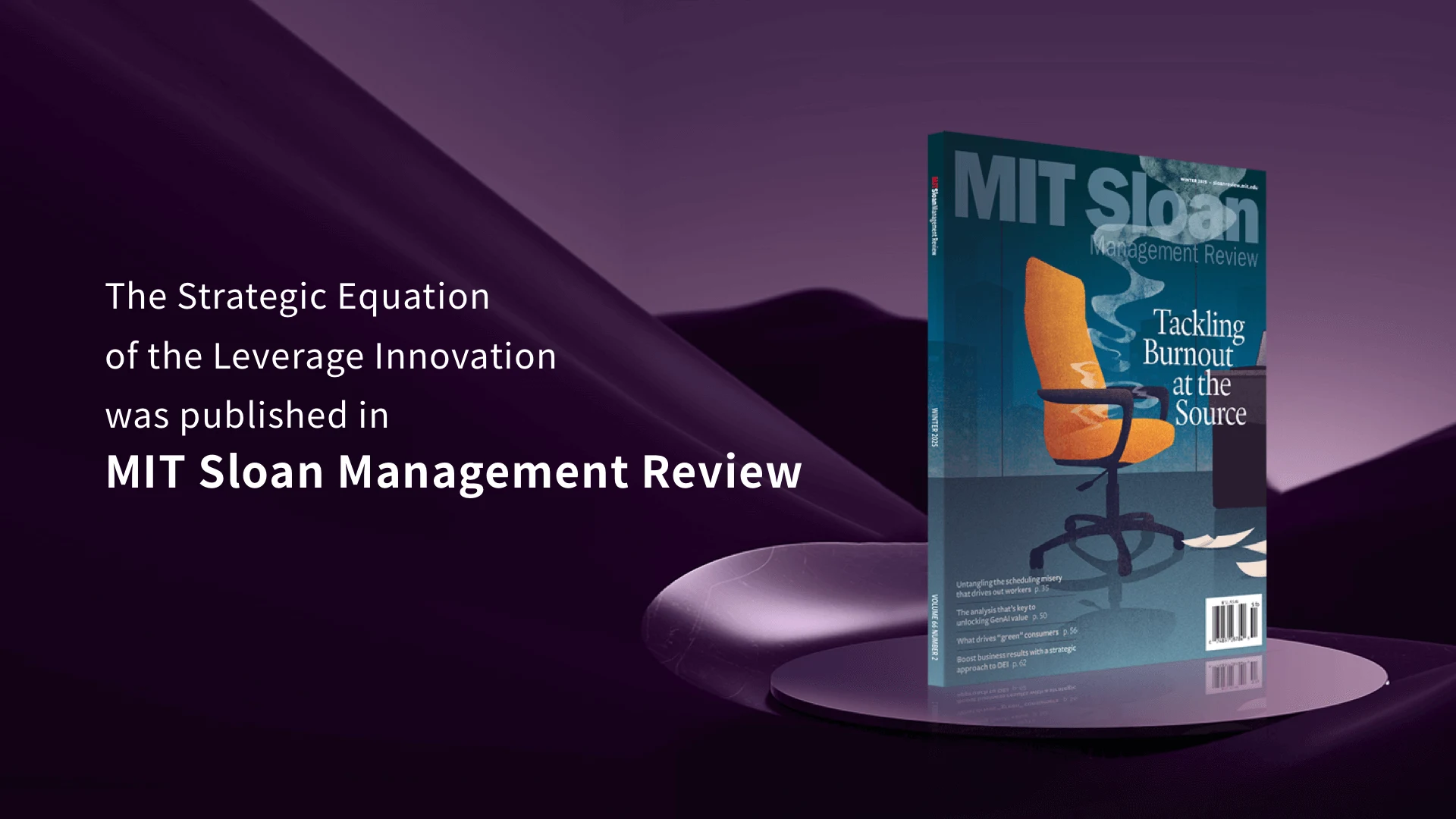 Featured in MIT Sloan Management Review